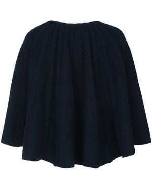 Dior Braided Cloak - Blue