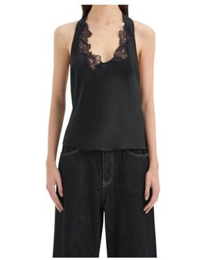 SIR. Backless Top - Black
