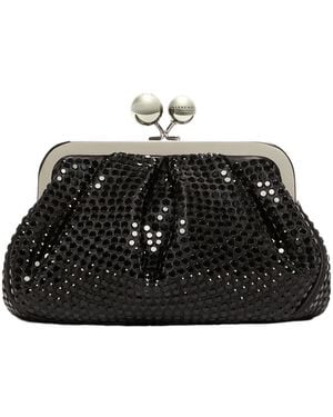 Weekend by Maxmara Wkalama Small Satin Pasticcino Bag - Black