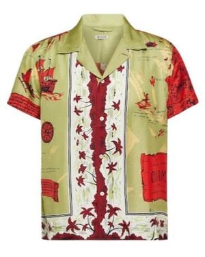 Bode Printed Shirt - Green