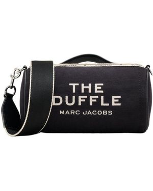 Marc Jacobs The Jacquard Zipped Duffle Bag - Black