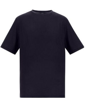 Herno Logo T-Shirt - Blue