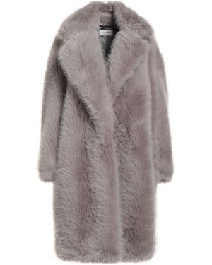 Sportmax Casual Teddy Coat - Gray