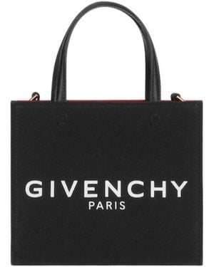 Givenchy Mini G Tote Shopping Bag - Black