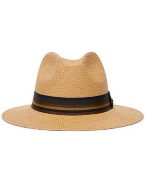 Max Mara Rodesia Logo Plaque Hat - White