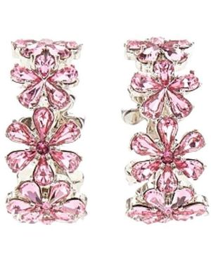 AMINA MUADDI Pendant Earrings - Pink