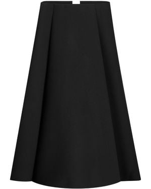 Dior Mid-Length Flared Skirt - Black