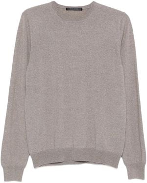 Tagliatore Marley Ribbed Knitwear - Grey