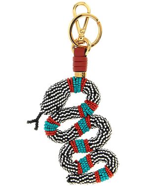 Etro Snake Keyring - Blue