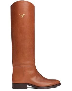 Celine Anais Riding Boot - Brown