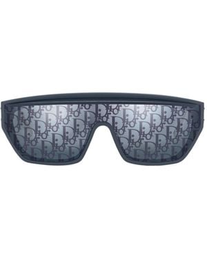 Dior Eyewear Club M7U Mask Frame Sunglasses - Blue
