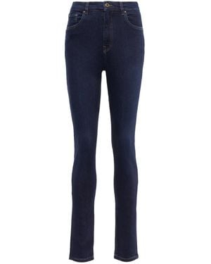 Y. Project High-Waisted Skinny Jeans - Blue