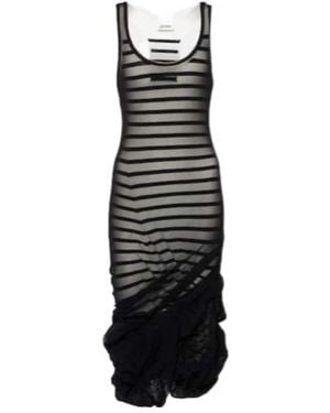 Jean Paul Gaultier Sleeveless Dress - Black