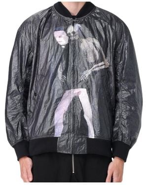 Undercover Long-Sleeved Casual Jacket - Grey