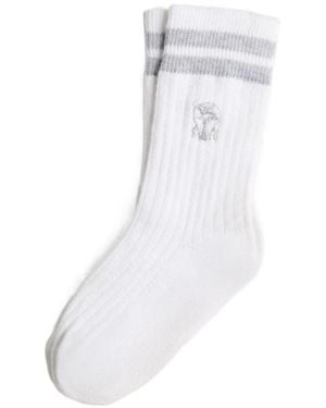 Brunello Cucinelli Knitted Socks - White