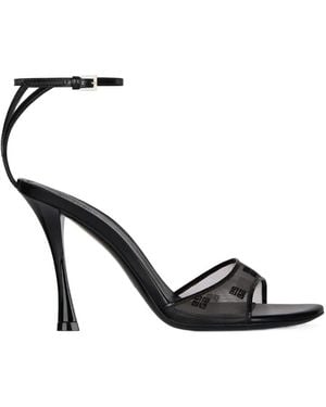 Givenchy 4G Mesh Stitch Sandals - White