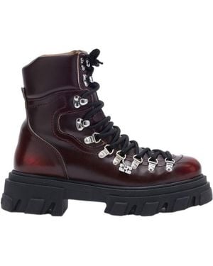 Ganni Cleated Mountain Boots - Multicolor