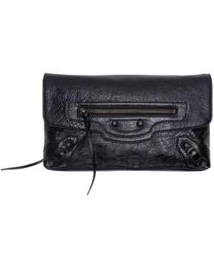 Balenciaga Le City Clutch - Black