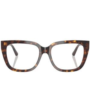 Jimmy Choo Eyewear Square-Frame Glasses - White