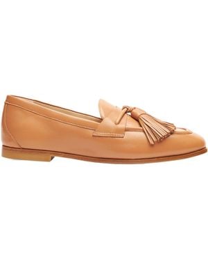 Stuart Weitzman Monday Tassel Loafers - Brown