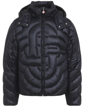 CASABLANCA Long-Sleeved Down Jacket - Black