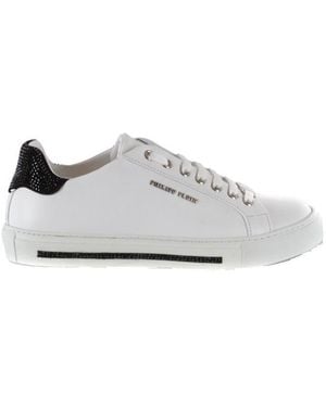 Philipp Plein Logo Casual Trainers - White