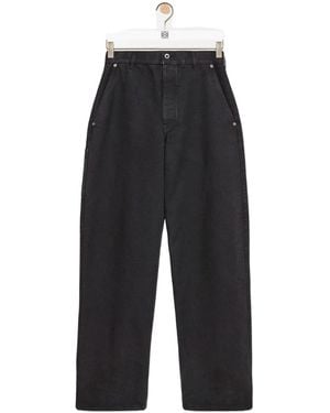 Loewe Straight Leg Jeans - Black
