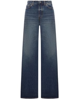 Haikure Bethany Wide-Leg Jeans - Blue