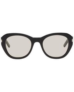 Saint Laurent Eyewear Round-Frame Sunglasses - Metallic