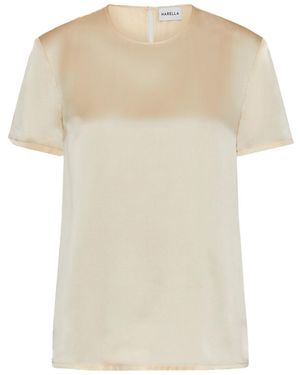 Marella Crew-Neck Short-Sleeve T-Shirt - White