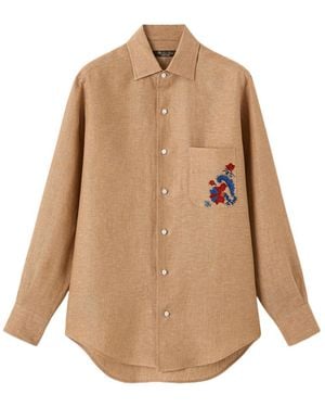 Loro Piana Andre Shirt - Natural