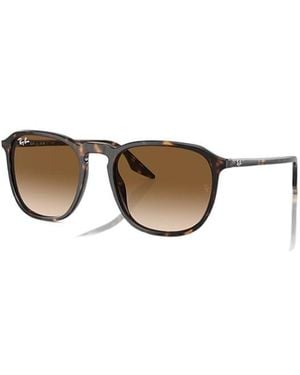 Ray-Ban Logo Sunglasses - Metallic