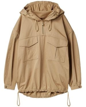 Zimmermann Hooded Jacket - Natural