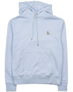 Maison Kitsuné Long Sleeve Sweatshirt - Blue