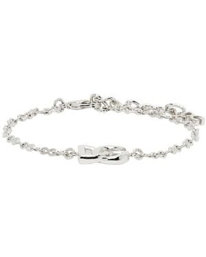 Dolce & Gabbana Dg Logo Link Bracelet - White