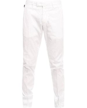 Armani Collezioni Tapered Casual Trousers - White