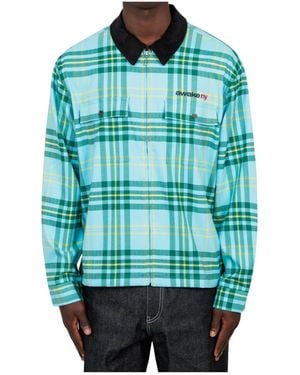 Awake Couture Lapel Shirt - Blue