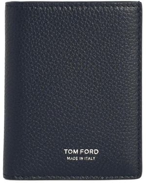 Tom Ford Foldable Card Holder - Blue