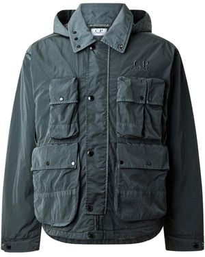 C.P. Company Multi-Pocket Utility Field Jacket - Blue