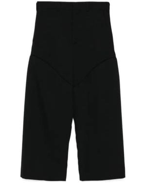 Comme des Garçons Wide Leg Trousers - Black