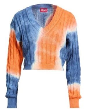 DIESEL Tie-Dyed Sweater - Blue