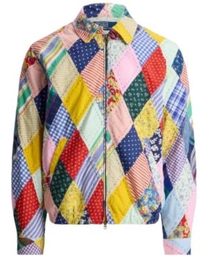 Polo Ralph Lauren Floral Patchwork Jacket - Blue