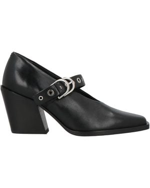 Rag & Bone Square-Toe High Heels - Black