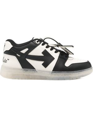 Off-White c/o Virgil Abloh Out Of Office Varsity Trainers - Black