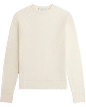 Studio Nicholson Portland Long-Sleeved Knit Jumper - White