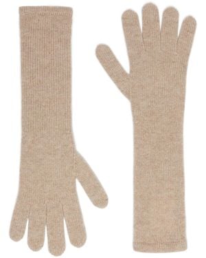 Max Mara Cashmere Gloves - White
