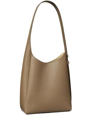 Tory Burch Small Romy Structured Shoulder Bag - Natural
