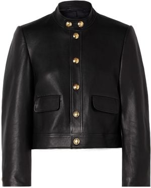Nili Lotan Hadley Leather Jacket - Black
