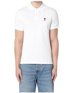 Ami Paris Ami De Coeur T-Shirt - White