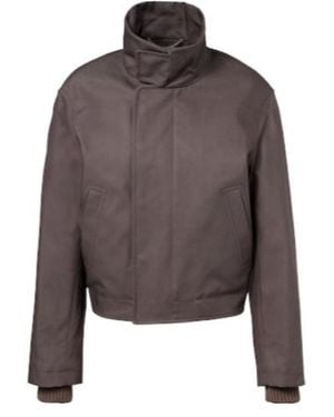 Victoria Beckham Cotton Jacket - Brown